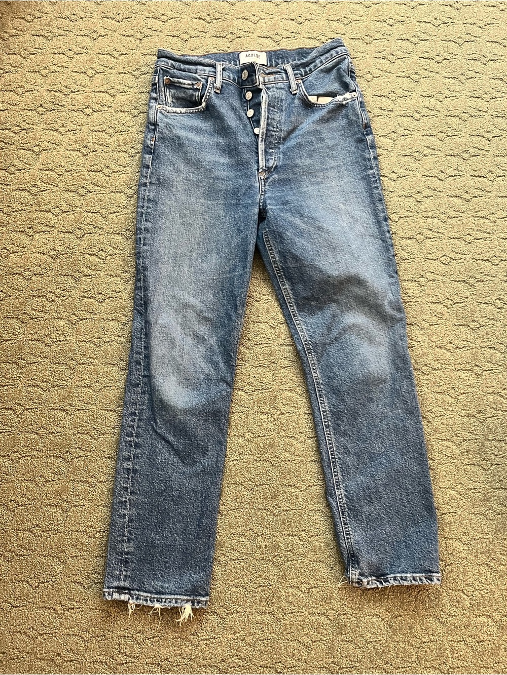 Agolde straight leg jeans